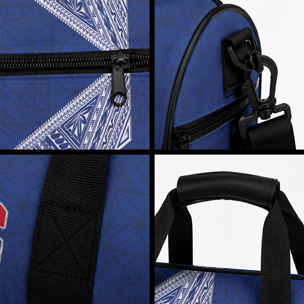 Samoa Rugby Duffle Bag Six Eight Five to The World - Pacific Motif LT03 - Polynesian Pride