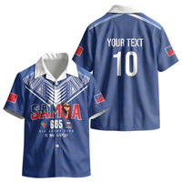 Samoa Rugby Custom Kid Hawaiian Shirt Six Eight Five to The World - Pacific Motif LT03 - Polynesian Pride