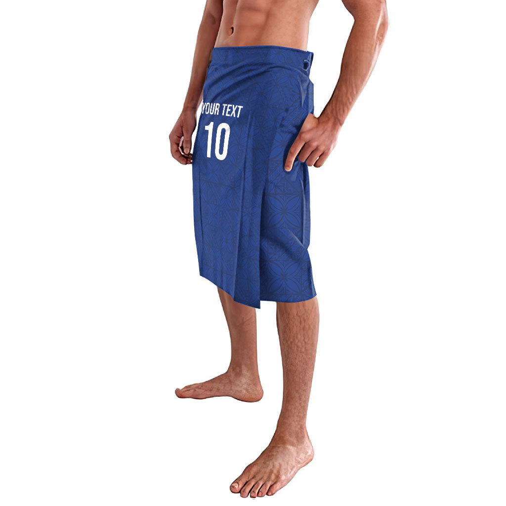 Samoa Rugby Custom Lavalava Six Eight Five to The World - Pacific Motif LT03 - Polynesian Pride
