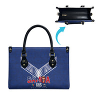 Samoa Rugby Leather Bag Six Eight Five to The World - Pacific Motif LT03 - Polynesian Pride