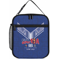 Samoa Rugby Lunch Bag Six Eight Five to The World - Pacific Motif LT03 10.2 × 8.3 × 4.3 inch Multicolor - Polynesian Pride