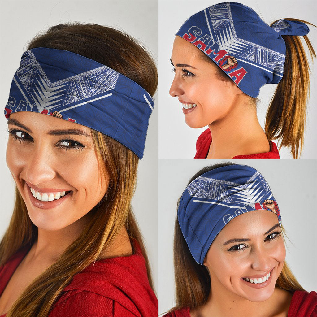 Samoa Rugby Neck Gaiter Six Eight Five to The World - Pacific Motif LT03 - Polynesian Pride