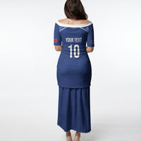 Samoa Rugby Custom Puletasi Six Eight Five to The World - Pacific Motif LT03 - Polynesian Pride