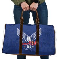 Samoa Rugby Travel Bag Six Eight Five to The World - Pacific Motif LT03 Multicolor - Polynesian Pride