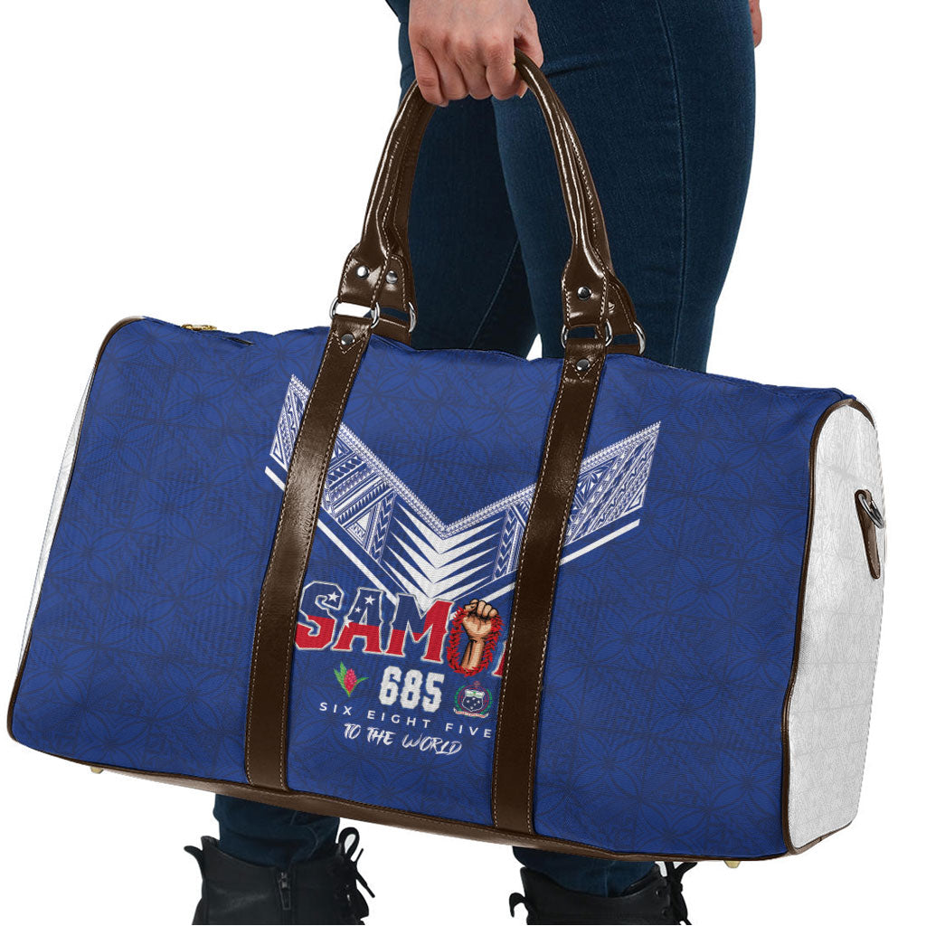 Samoa Rugby Travel Bag Six Eight Five to The World - Pacific Motif LT03 - Polynesian Pride