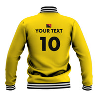 Papua New Guinea Rugby Custom Baseball Jacket Six Seven Five to The World - Melanesian Pattern LT03 - Polynesian Pride