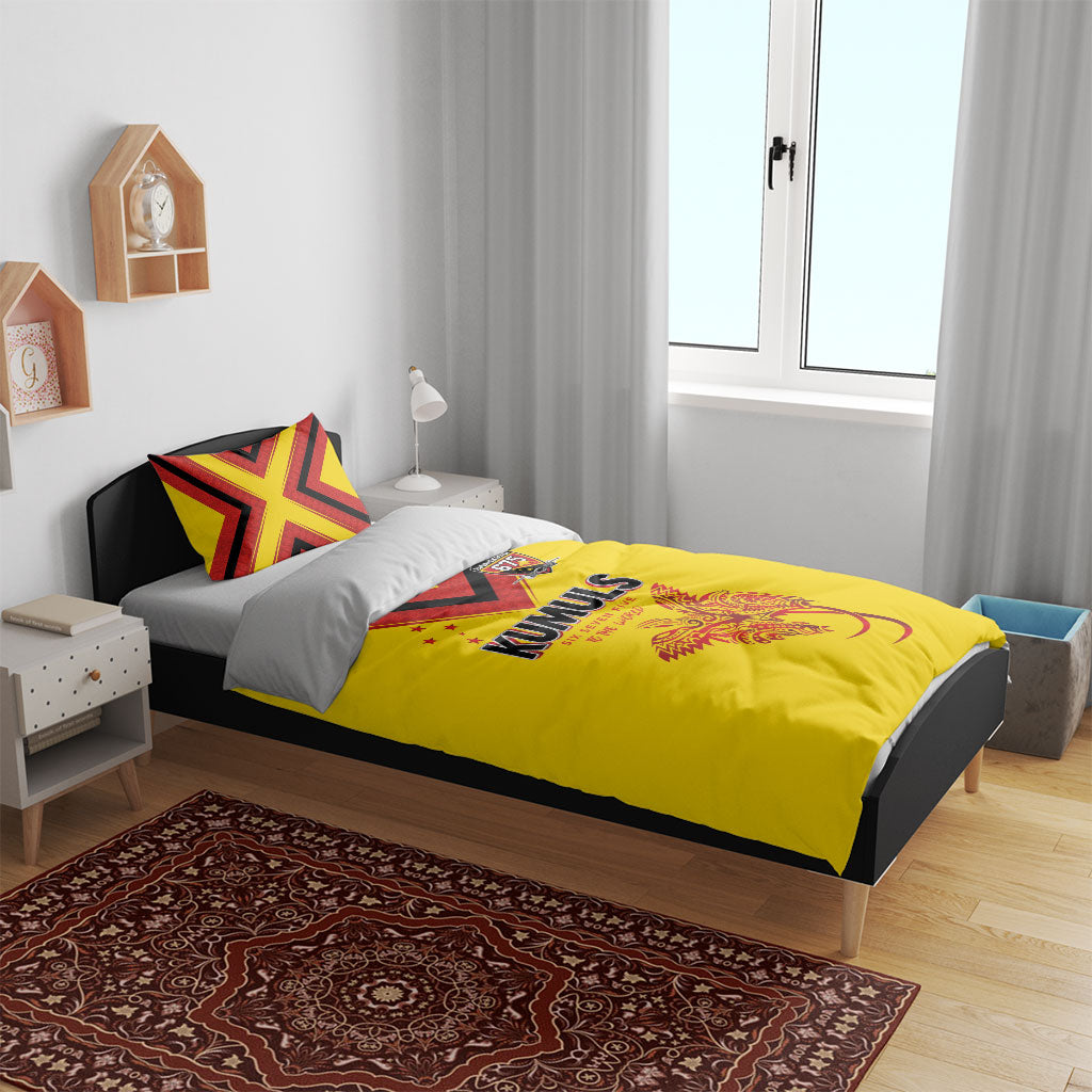 Papua New Guinea Rugby Bedding Set Six Seven Five to The World - Melanesian Pattern LT03 - Polynesian Pride