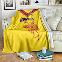 Papua New Guinea Rugby Blanket Six Seven Five to The World - Melanesian Pattern LT03 Multicolor - Polynesian Pride
