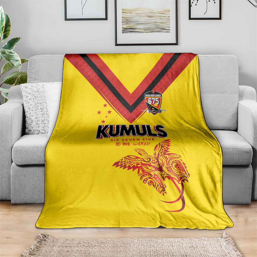 Papua New Guinea Rugby Blanket Six Seven Five to The World - Melanesian Pattern LT03 - Polynesian Pride
