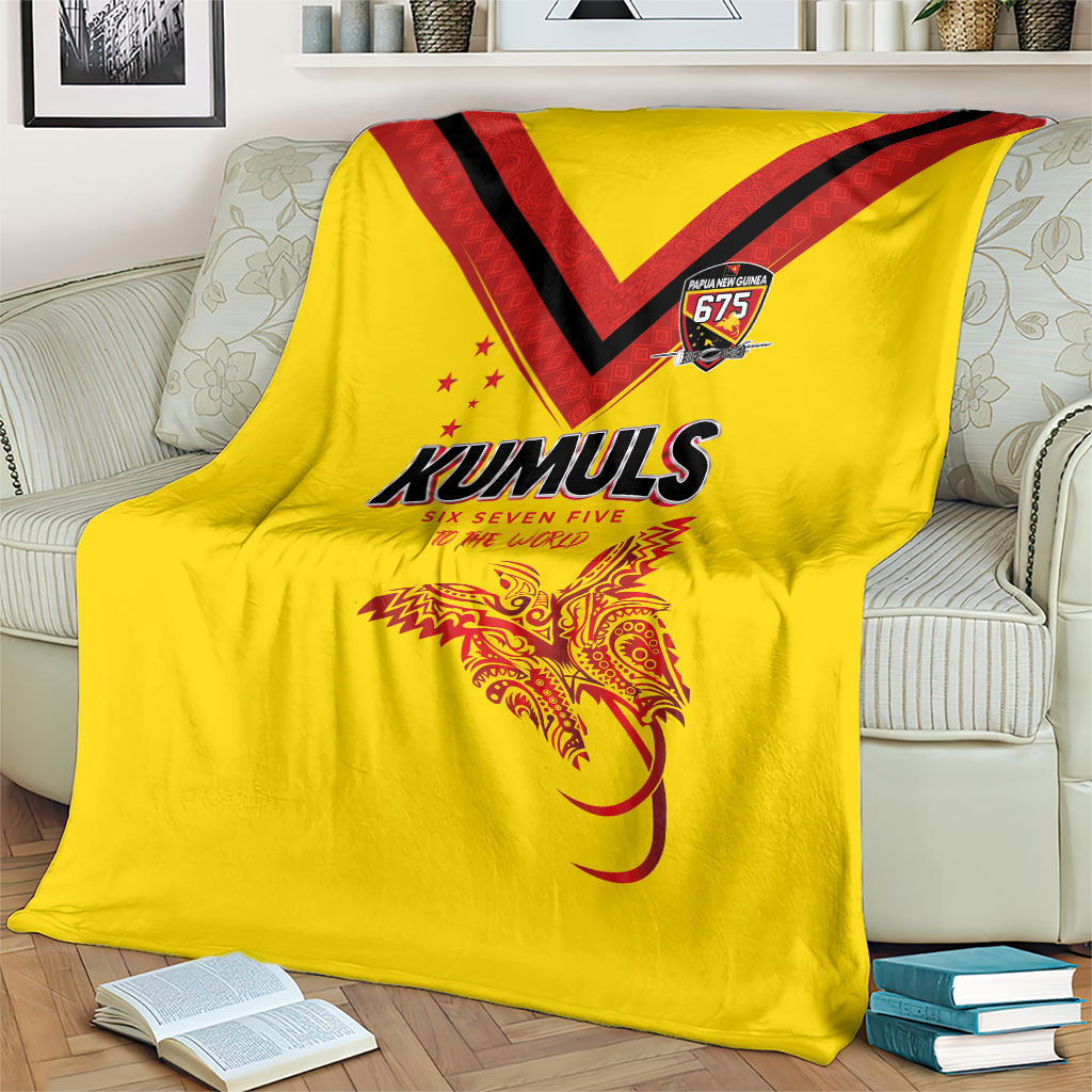 Papua New Guinea Rugby Blanket Six Seven Five to The World - Melanesian Pattern LT03 - Polynesian Pride