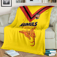 Papua New Guinea Rugby Blanket Six Seven Five to The World - Melanesian Pattern LT03 - Polynesian Pride
