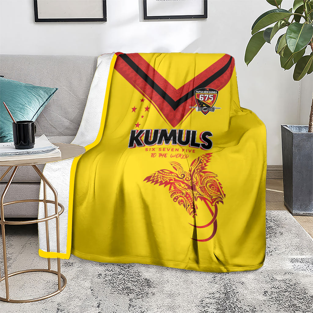 Papua New Guinea Rugby Blanket Six Seven Five to The World - Melanesian Pattern LT03 - Polynesian Pride