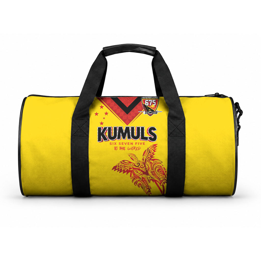 Papua New Guinea Rugby Duffle Bag Six Seven Five to The World - Melanesian Pattern LT03 One size Multicolor - Polynesian Pride