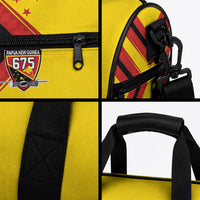 Papua New Guinea Rugby Duffle Bag Six Seven Five to The World - Melanesian Pattern LT03 - Polynesian Pride