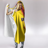 Papua New Guinea Rugby Hooded Blanket Six Seven Five to The World - Melanesian Pattern LT03 - Polynesian Pride