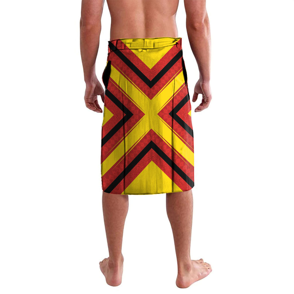 Papua New Guinea Rugby Custom Lavalava Six Seven Five to The World - Melanesian Pattern LT03 - Polynesian Pride
