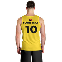 Papua New Guinea Rugby Custom Men Tank Top Six Seven Five to The World - Melanesian Pattern LT03 - Polynesian Pride