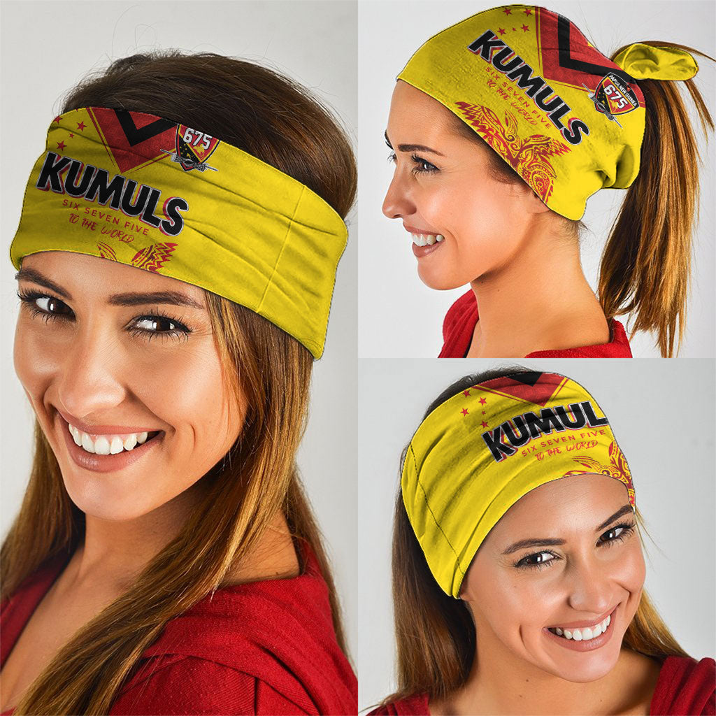 Papua New Guinea Rugby Neck Gaiter Six Seven Five to The World - Melanesian Pattern LT03 - Polynesian Pride