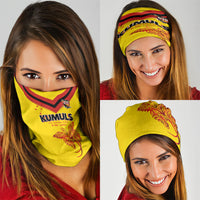 Papua New Guinea Rugby Neck Gaiter Six Seven Five to The World - Melanesian Pattern LT03 - Polynesian Pride