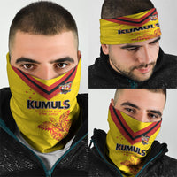 Papua New Guinea Rugby Neck Gaiter Six Seven Five to The World - Melanesian Pattern LT03 - Polynesian Pride