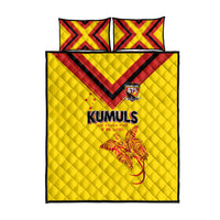 Papua New Guinea Rugby Quilt Bed Set Six Seven Five to The World - Melanesian Pattern LT03 - Polynesian Pride