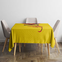 Papua New Guinea Rugby Tablecloth Six Seven Five to The World - Melanesian Pattern LT03 - Polynesian Pride