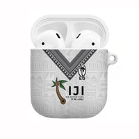 Fijian Rugby AirPods Case Six Seven Nine to The World - Tapa Pattern LT03 Multicolor - Polynesian Pride