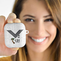 Fijian Rugby AirPods Case Six Seven Nine to The World - Tapa Pattern LT03 - Polynesian Pride