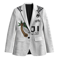 Fijian Rugby Blazer Six Seven Nine to The World - Tapa Pattern LT03 Unisex Multicolor - Polynesian Pride