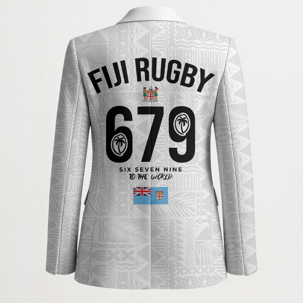 Fijian Rugby Blazer Six Seven Nine to The World - Tapa Pattern LT03 - Polynesian Pride