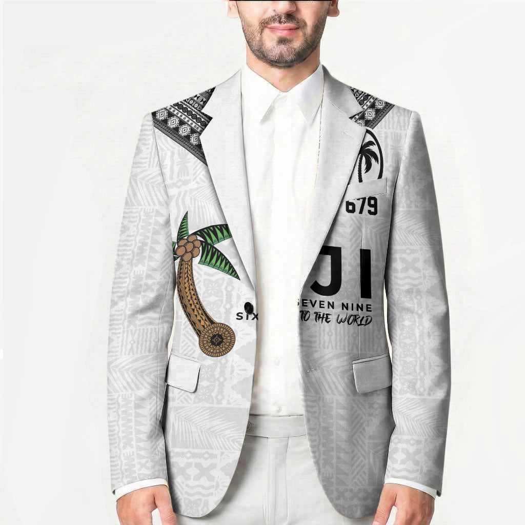 Fijian Rugby Blazer Six Seven Nine to The World - Tapa Pattern LT03 - Polynesian Pride