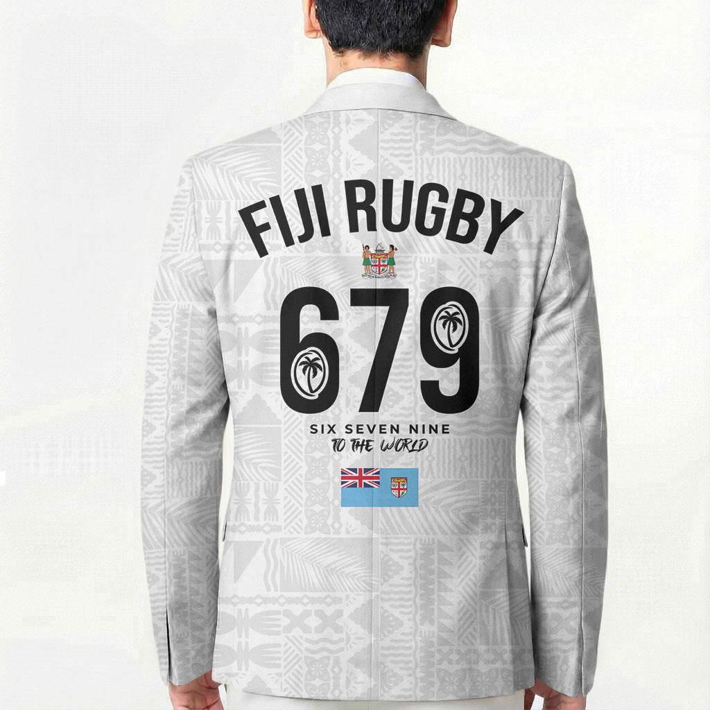 Fijian Rugby Blazer Six Seven Nine to The World - Tapa Pattern LT03 - Polynesian Pride