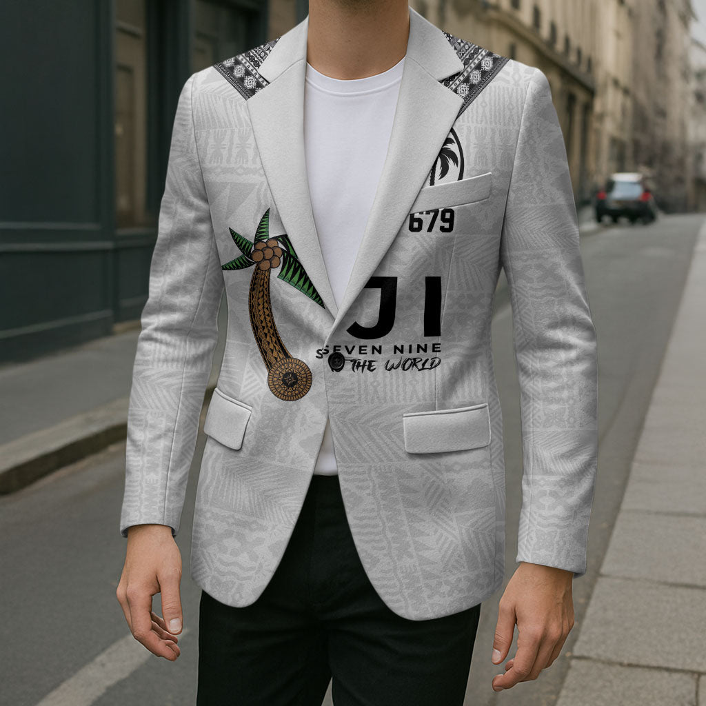 Fijian Rugby Blazer Six Seven Nine to The World - Tapa Pattern LT03 - Polynesian Pride