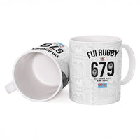 Fijian Rugby Ceramic Mug Six Seven Nine to The World - Tapa Pattern LT03 - Polynesian Pride