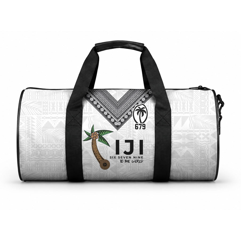 Fijian Rugby Duffle Bag Six Seven Nine to The World - Tapa Pattern LT03 One size Multicolor - Polynesian Pride