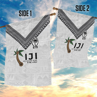 Fijian Rugby Garden Flag Six Seven Nine to The World - Tapa Pattern LT03 - Polynesian Pride
