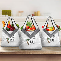 Fijian Rugby Grocery Bag Six Seven Nine to The World - Tapa Pattern LT03 3-pack One Size Multicolor - Polynesian Pride