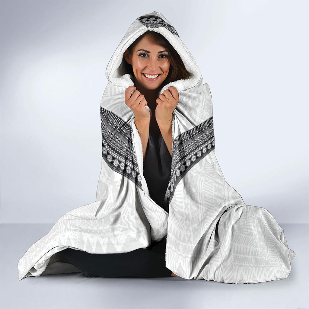 Fijian Rugby Hooded Blanket Six Seven Nine to The World - Tapa Pattern LT03 - Polynesian Pride