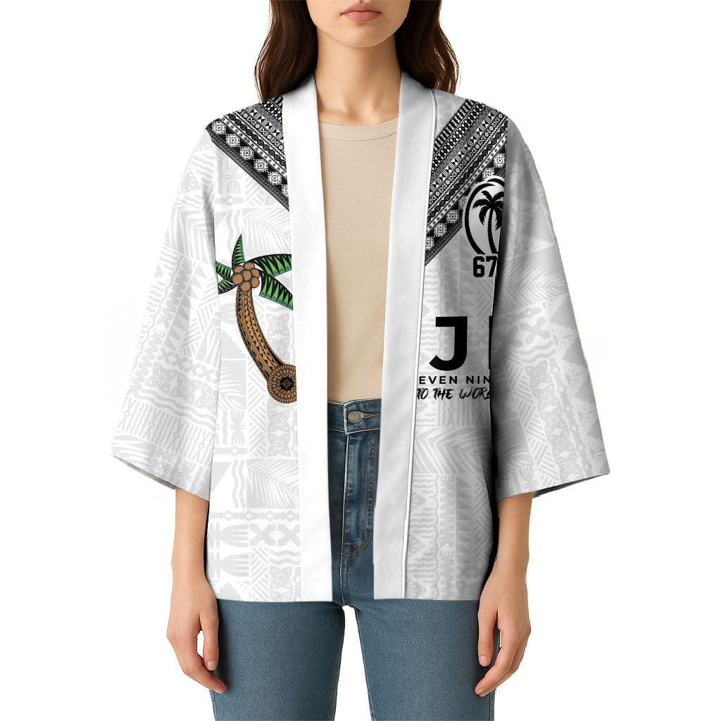 Fijian Rugby Kimono Six Seven Nine to The World - Tapa Pattern LT03 - Polynesian Pride