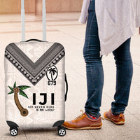Fijian Rugby Luggage Cover Six Seven Nine to The World - Tapa Pattern LT03 Multicolor - Polynesian Pride