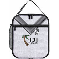 Fijian Rugby Lunch Bag Six Seven Nine to The World - Tapa Pattern LT03 10.2 × 8.3 × 4.3 inch Multicolor - Polynesian Pride