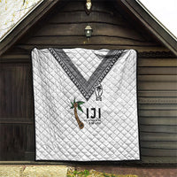 Fijian Rugby Quilt Six Seven Nine to The World - Tapa Pattern LT03 - Polynesian Pride