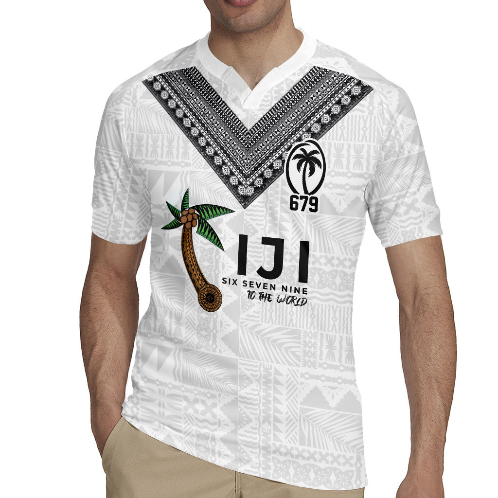 Fijian Rugby Rugby Jersey Six Seven Nine to The World - Tapa Pattern LT03 - Polynesian Pride