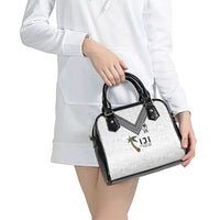 Fijian Rugby Shoulder Handbag Six Seven Nine to The World - Tapa Pattern LT03 - Polynesian Pride