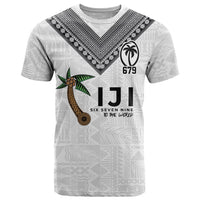 Fijian Rugby T Shirt Six Seven Nine to The World - Tapa Pattern LT03 Multicolor - Polynesian Pride