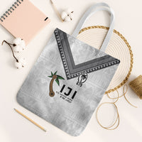 Fijian Rugby Tote Bag Six Seven Nine to The World - Tapa Pattern LT03 White Strap One Size Multicolor - Polynesian Pride
