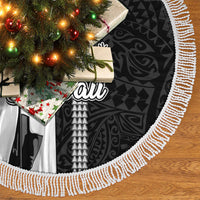 Hawaii Lanai Island Tree Skirt Hawaiian King and Kakau Symbols Abstract Shoulder Tattoo LT03 - Polynesian Pride