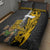 Hawaii Molokai Island Quilt Bed Set Hawaiian Warrior and Kakau Symbols Abstract Tattoo LT03 - Polynesian Pride