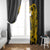 Hawaii Niihau Island Window Curtain Hawaiian Warrior and Kakau Symbols Abstract Tattoo LT03 - Polynesian Pride