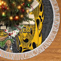 Custom Niihau Lanai Island Tree Skirt Hawaiian Warrior and Kakau Symbols Abstract Tattoo LT03 - Polynesian Pride